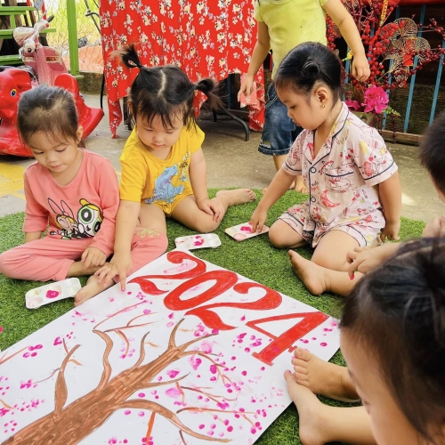 Lớp mầm trang trí