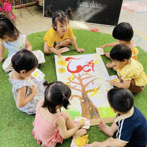 Lớp mầm trang trí