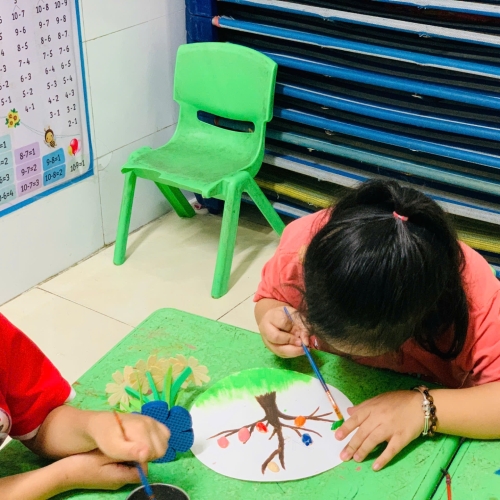 Học vẽ lớp lá