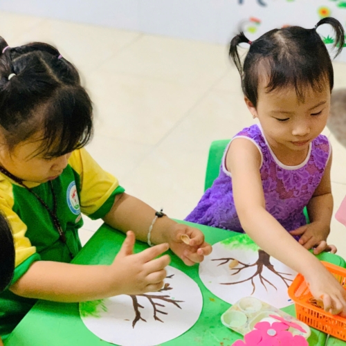 Học vẽ lớp lá