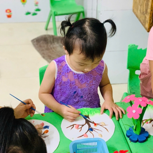 Học vẽ lớp lá