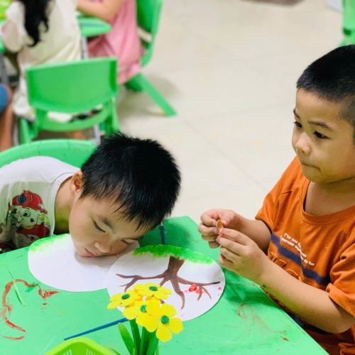 Học vẽ lớp lá