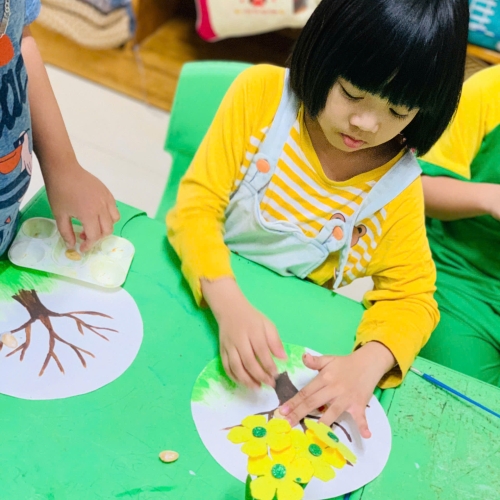 Học vẽ lớp lá