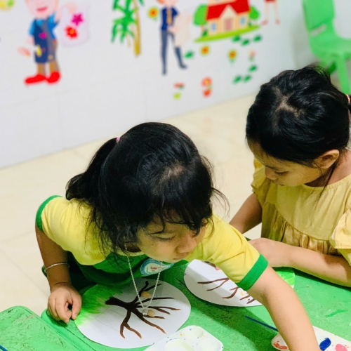 Học vẽ lớp lá