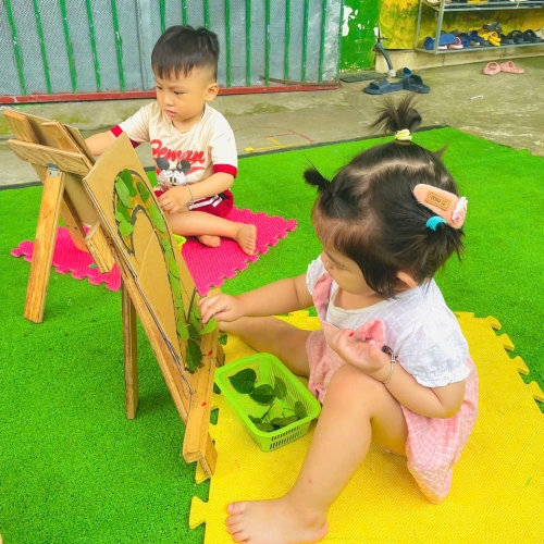 Trang trí số 2 lớp mầm cs1