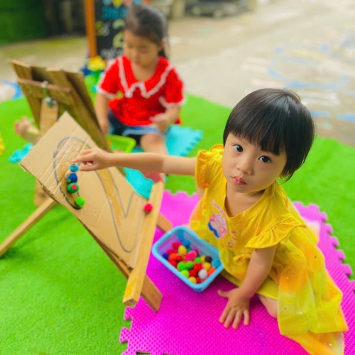 Trang trí số 2 lớp mầm cs1