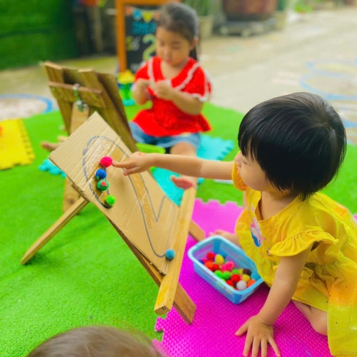 Trang trí số 2 lớp mầm cs1