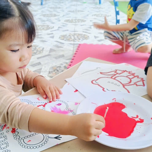 Làm thiệp tặng mẹ yêu